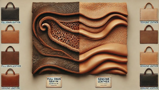 Full Grain Leather vs Genuine Leather