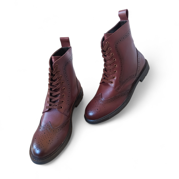 leather boots