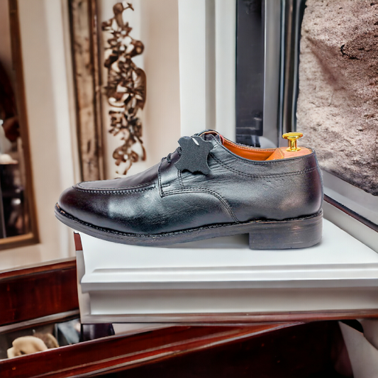 black derby shoes for men