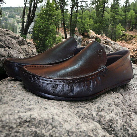 genuine leather loafer for men