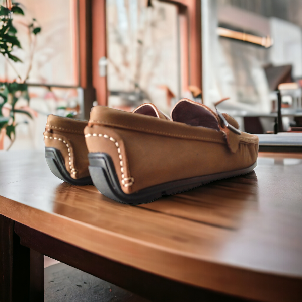 branded loafers