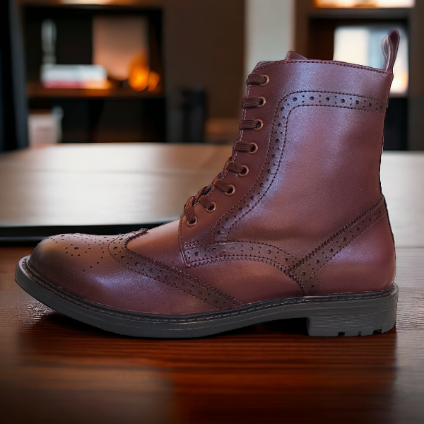 brogue boot for mens
