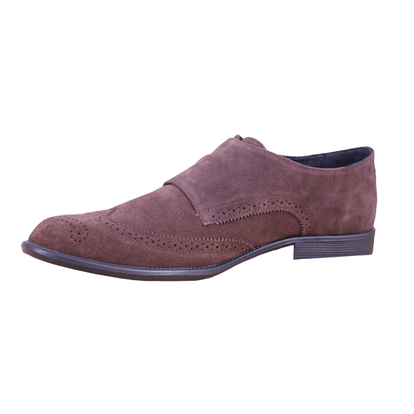 PhaBhu Leather Double Monk Strap Shoes for Men's