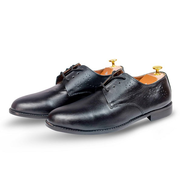 Jaxson Italian Leather Derby Shoes Men