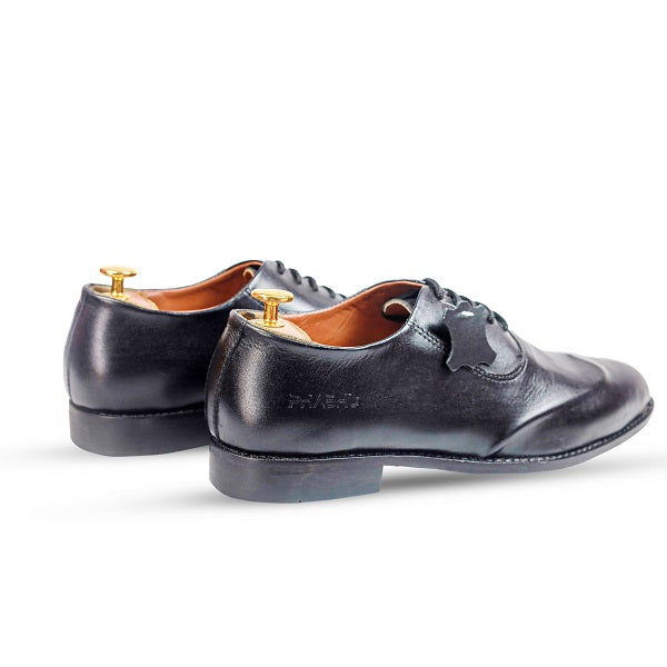 Best Black Italian Leather Oxford Formal Shoes for Men