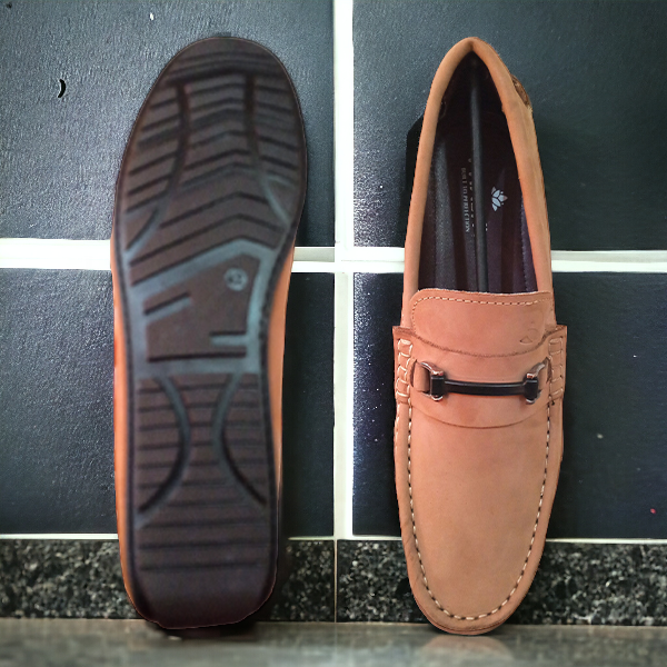 genuine Leather Loafer shoes Mens 