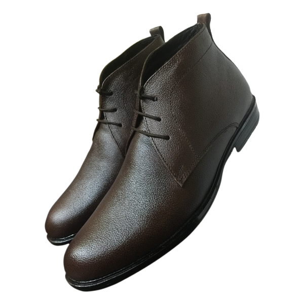 100% genuine leather chukka boot