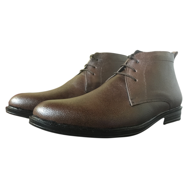 pure leather chukka boot