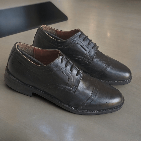 black formal shoes