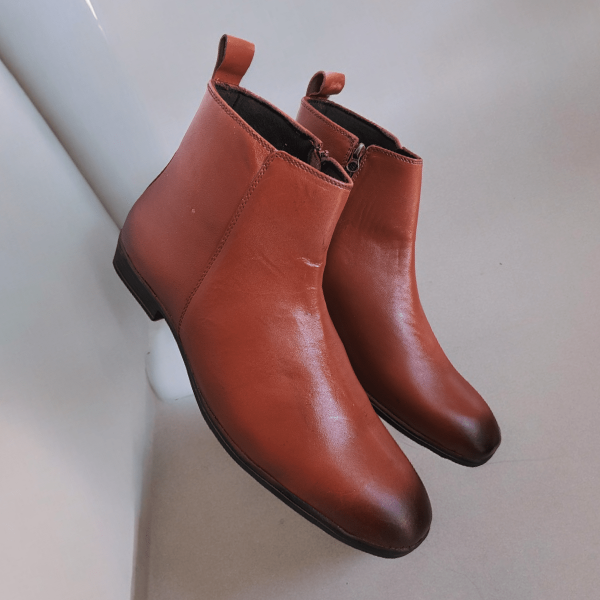 Badrick Zipper Chelsea Boot