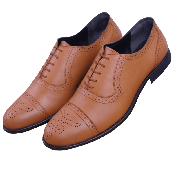 PhaBhu Italian Cut  Leather Brogues Shoes for Men's