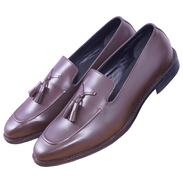 PhaBhu Genuine Leather Begian Loafers for Men 