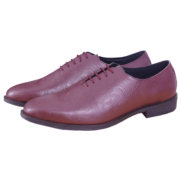 PhaBhu Genuine Leather Whole Cut Oxford Shoes Men 